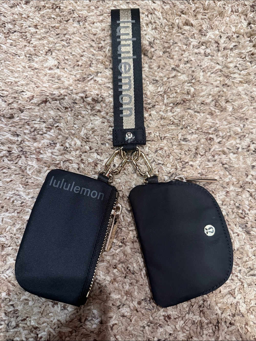 lululemon Dual Pouch wristlet